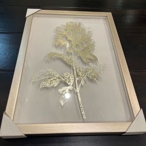 Flower portrait for wall